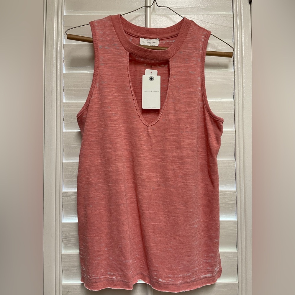 Lucky Brand Pink Tank Top - Size XS